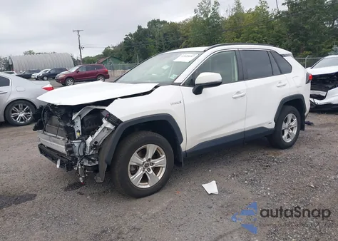 2021 Toyota Rav4 Hybrid Xle из США, поврежденный, VIN JTMRWRFV8MD127266